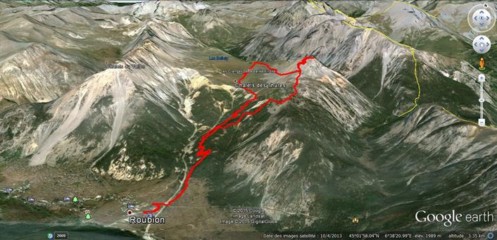 L'aiguille rouge 3D